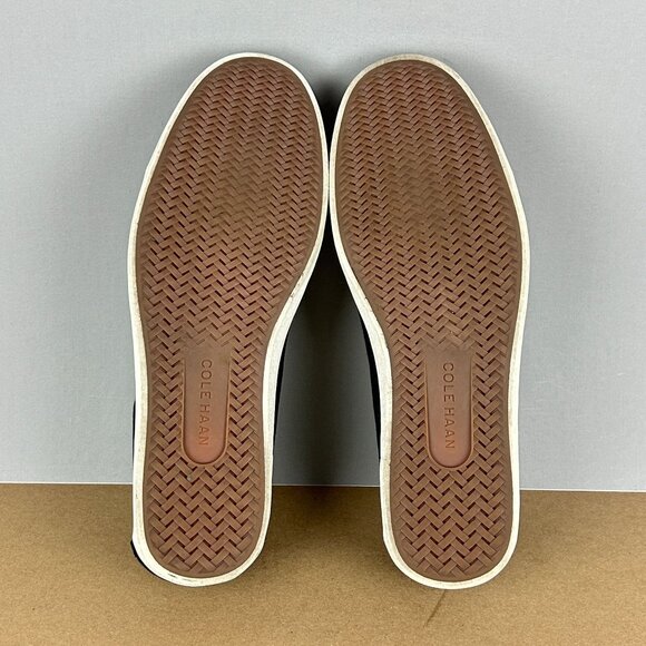 Cole Haan Nantucket Canvas Penny Loafers Mens 9.5 Black Comfort Casual Slip On - Picture 7 of 11